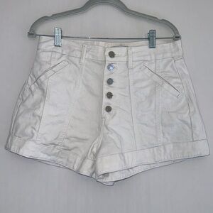 WeWoreWhat White Jean Shorts